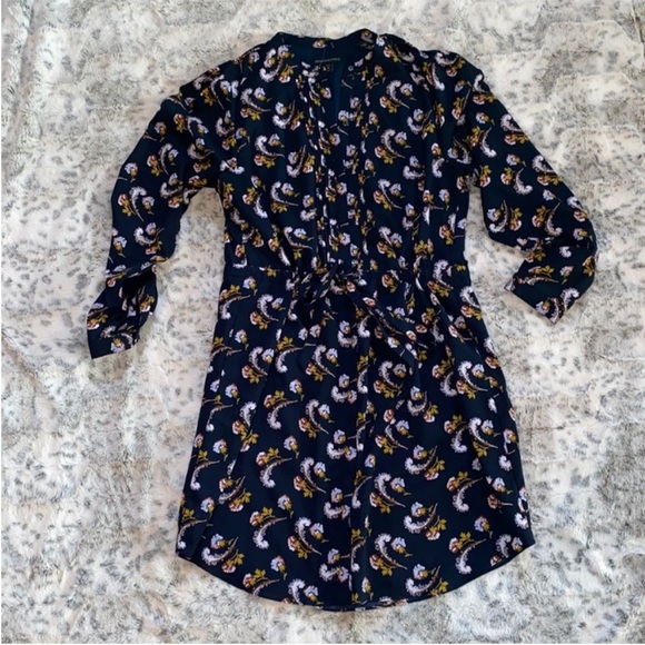 Banana Republic floral print dress MP boho - Picture 2 of 5